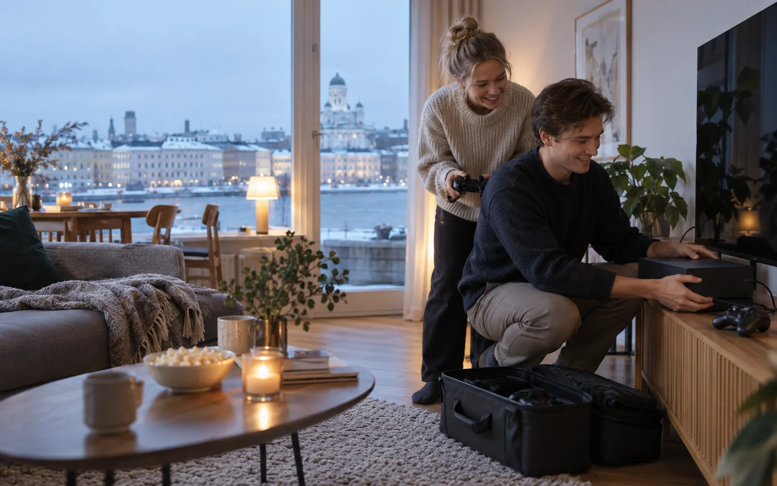Konsolivuokraus kotiin Helsingissä